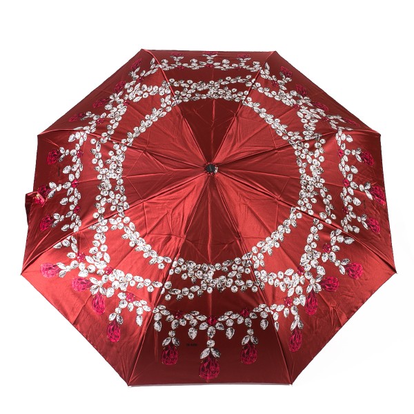 880 красный зонт с колье..